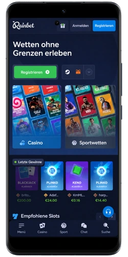 Offizielle Rainbet Website