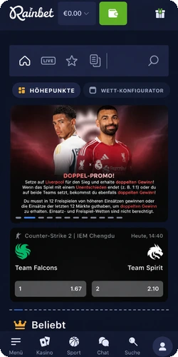 Rainbet Sportwetten